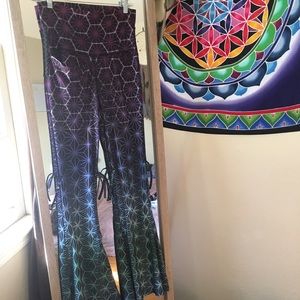 Pineal Paradise Geometric Yoga / Festival Pants